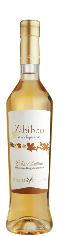 Bottiglia Zibibbo Liquoroso Terre Siciliane IGP