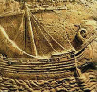 bassorilievo nave fenicia